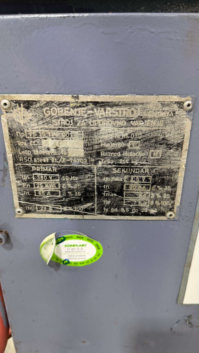 Puntlasser Gorenje