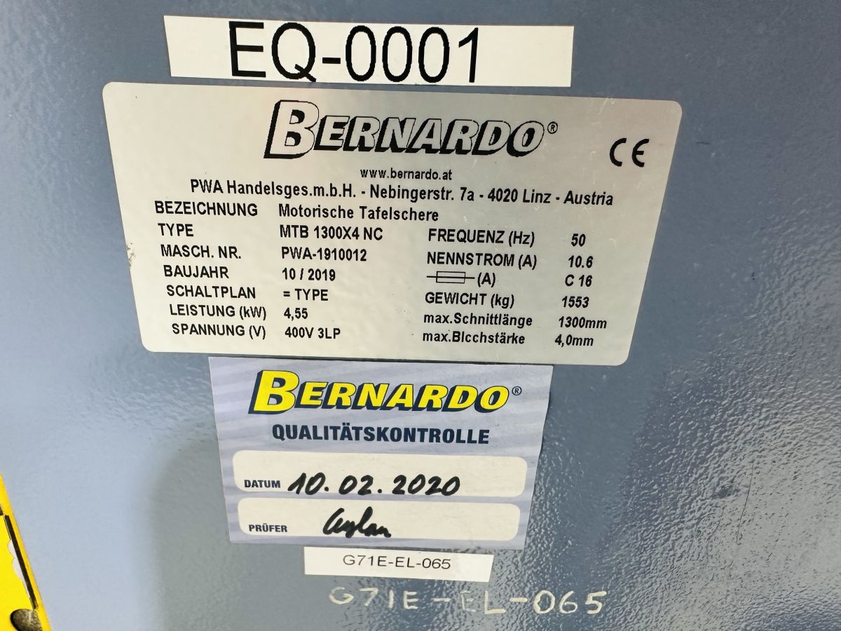 Bernardo MTB 1300x4 NC