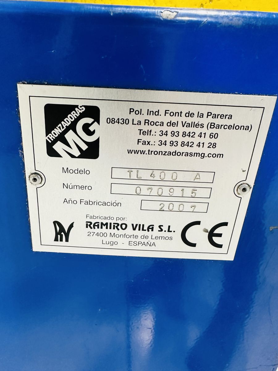Tronzadoras TL-400-A